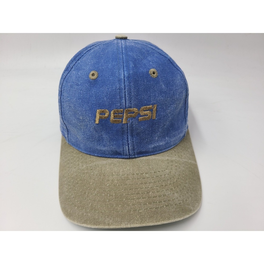 Vintage Pepsi Snapback Hat Cap‎ Cola Soda Casual Men Women Blue Beige Green Brim